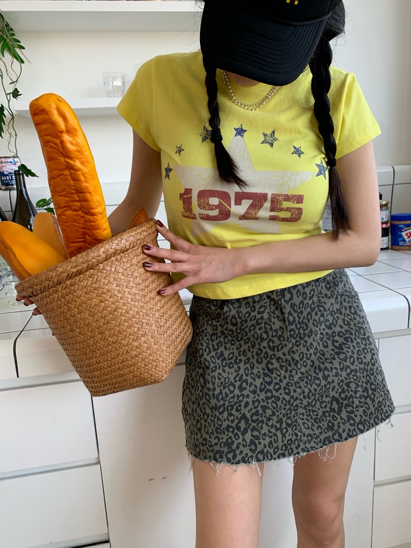 OKIE韓國代購女士新款26春夏職業時尚人氣熱賣休閑推薦T恤OKIET恤