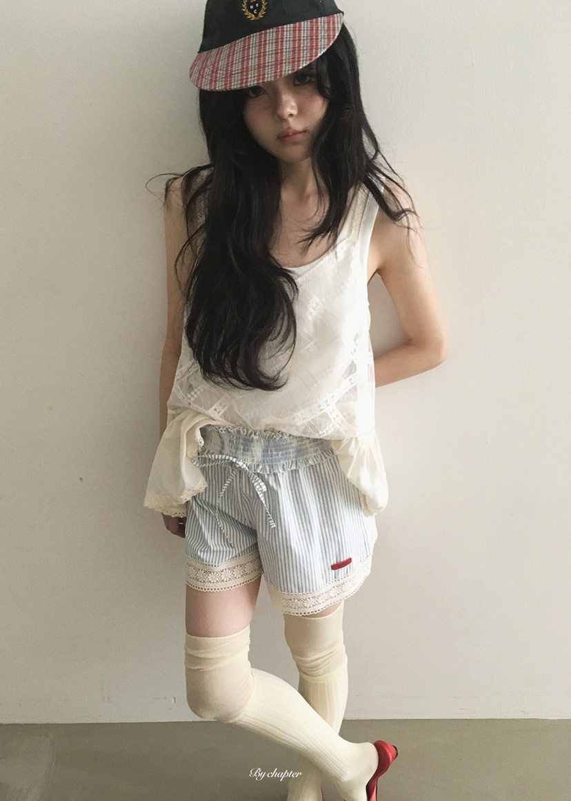 BY CHAPTER韓國東大門直郵女士新品時尚人氣26春夏職業短褲BY Chapter短褲