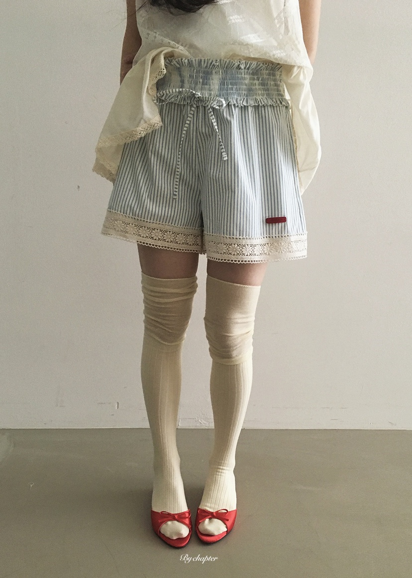 BY CHAPTER韓國東大門直郵女士新品時尚人氣26春夏職業短褲BY Chapter短褲