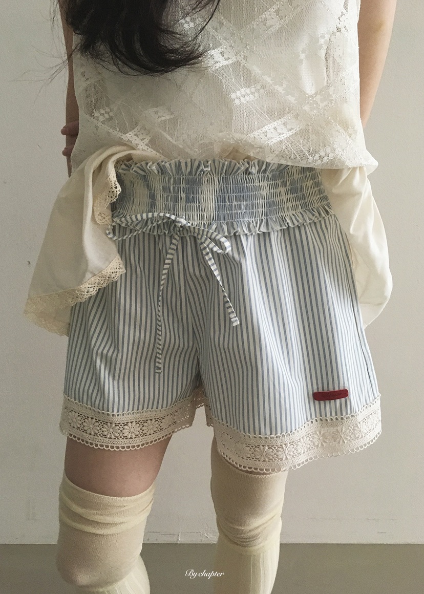 BY CHAPTER韓國東大門直郵女士新品時尚人氣26春夏職業短褲BY Chapter短褲圖色1