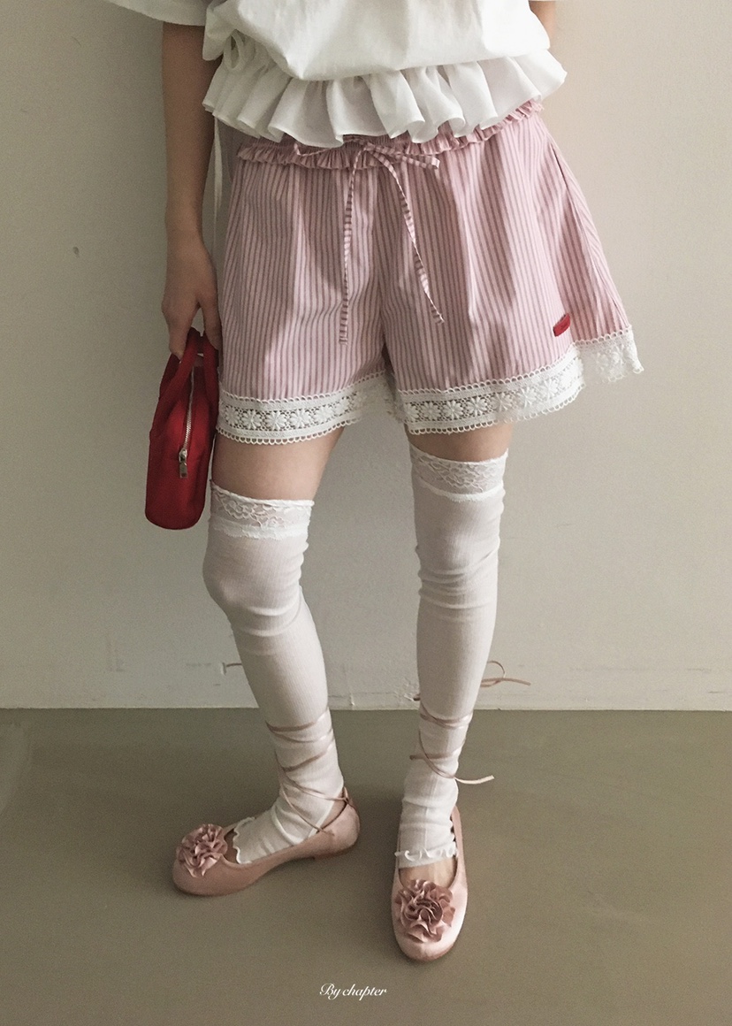 BY CHAPTER韓國東大門直郵女士新品時尚人氣26春夏職業短褲BY Chapter短褲圖色2