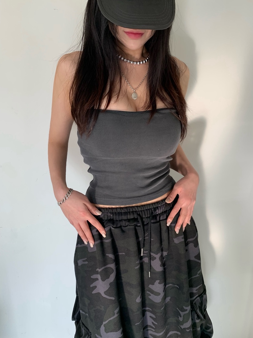 OKIE韓國直郵女士新品時尚推薦休閑人氣熱賣職業吊帶背心OKIE吊帶/背心