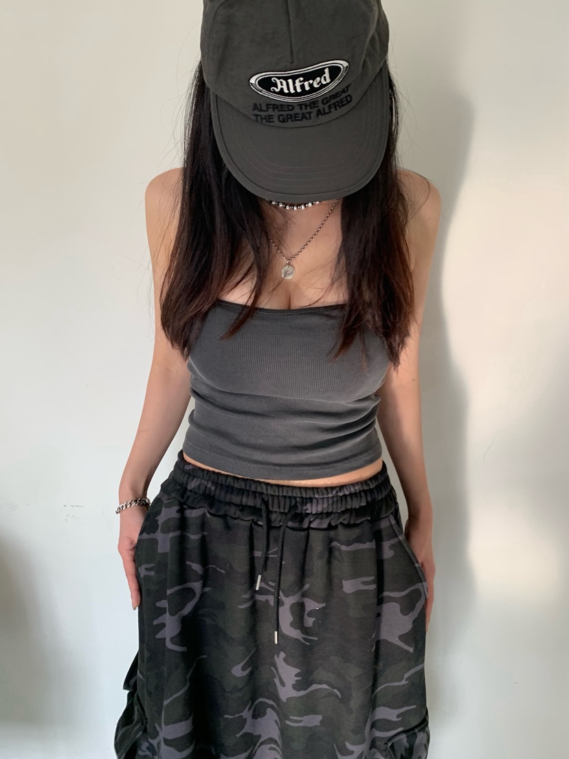 OKIE韓國直郵女士新品時尚推薦休閑人氣熱賣職業吊帶背心OKIE吊帶/背心