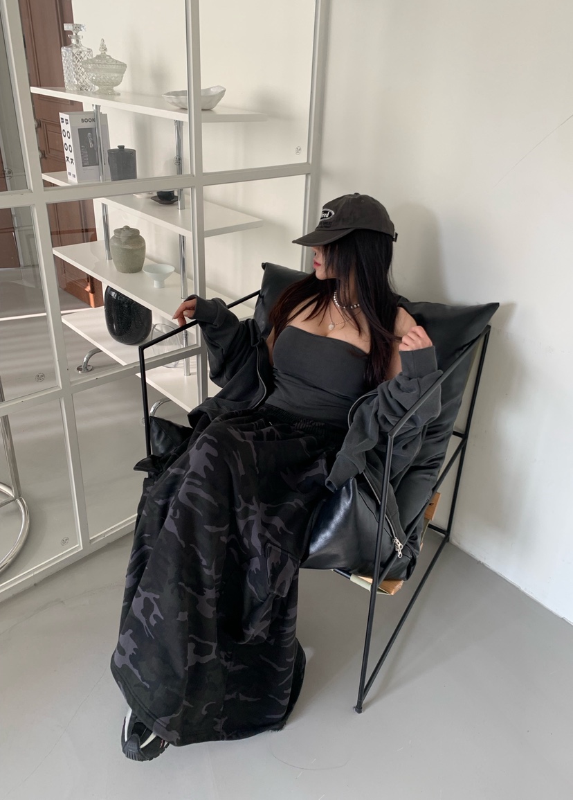 OKIE韓國直郵女士新品時尚推薦休閑人氣熱賣職業吊帶背心OKIE吊帶/背心