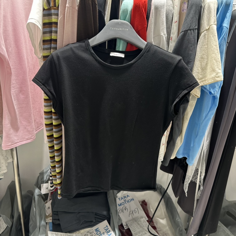 TARABY MOTION韓國東大門代購女裝新品人氣職業推薦26春夏T恤TARABY MOTIONT恤圖色2