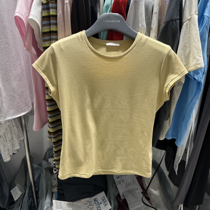 TARABY MOTION韓國東大門代購女裝新品人氣職業推薦26春夏T恤TARABY MOTIONT恤圖色4