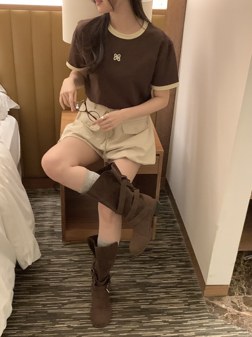 BIEN GARDER韓國東大門代購女裝新款26春夏時尚短褲口袋BIEN GARDER短褲