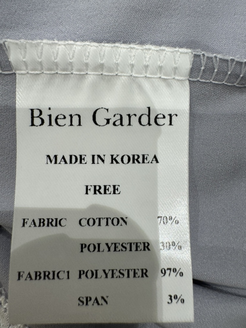 BIEN GARDER韓國代購女士新款職業時尚人氣推薦26春夏連衣裙BIEN GARDER連衣裙