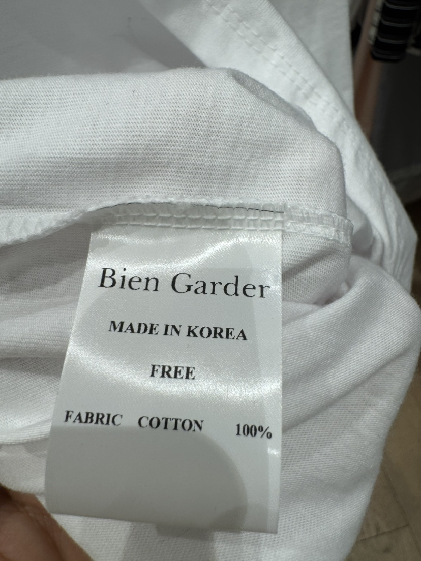 BIEN GARDER韓國東大門代購女士新款時尚推薦熱賣人氣T恤BIEN GARDERT恤