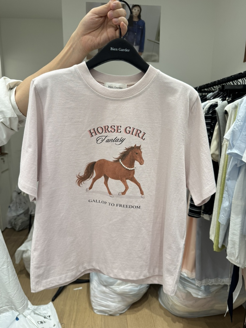 BIEN GARDER韓國東大門代購女士新款時尚推薦熱賣人氣T恤BIEN GARDERT恤圖色3