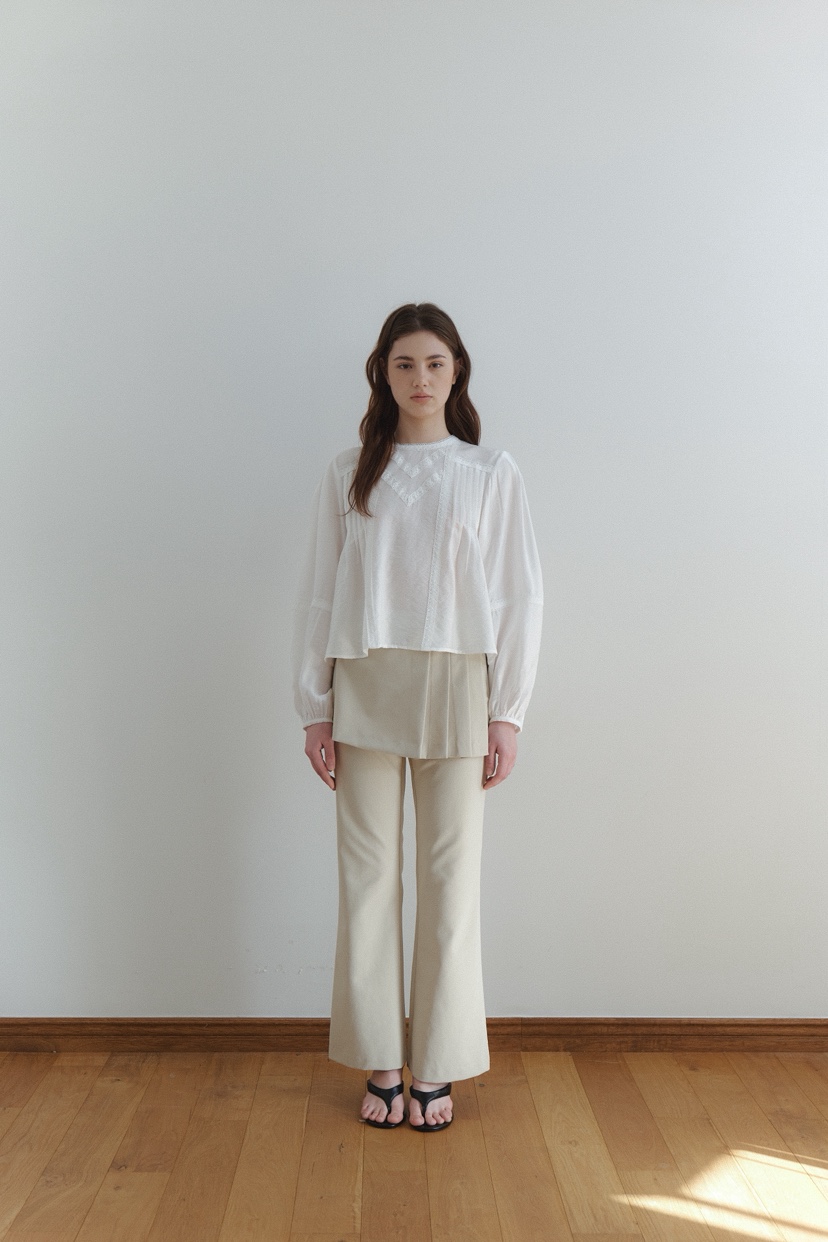 BIEN GARDER韓國代購女士新款熱賣休閑人氣推薦襯衫蕾絲衫BIEN GARDER襯衫/蕾絲衫