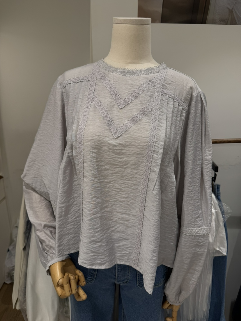 BIEN GARDER韓國代購女士新款熱賣休閑人氣推薦襯衫蕾絲衫BIEN GARDER襯衫/蕾絲衫圖色1