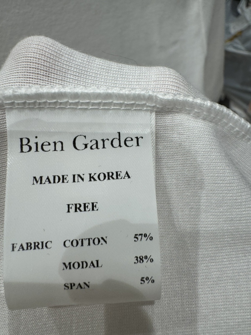 BIEN GARDER韓國直郵實拍女裝新款休閑推薦職業熱賣人氣T恤BIEN GARDERT恤