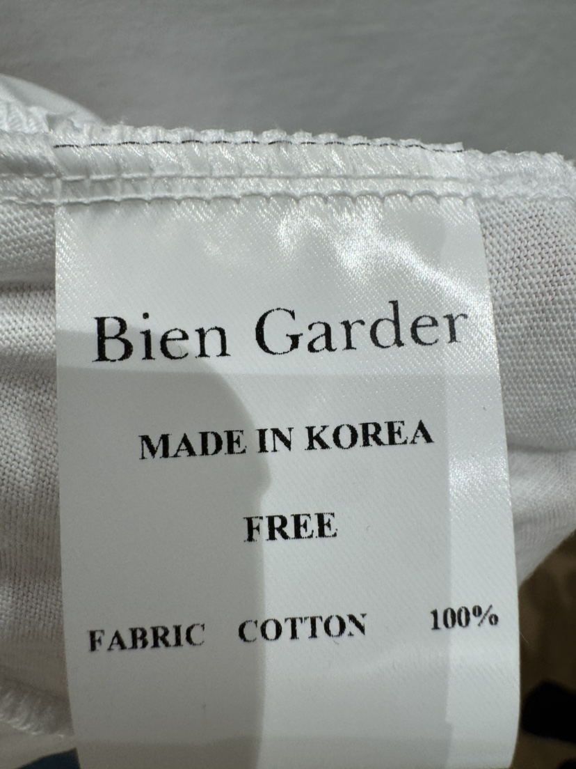 BIEN GARDER韓國直郵女裝新款職業休閑人氣推薦時尚26春夏T恤BIEN GARDERT恤