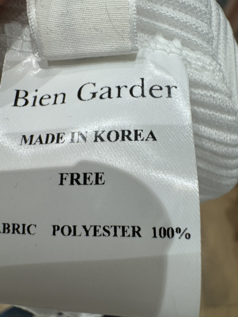 BIEN GARDER韓國直郵實拍女士新品推薦熱賣休閑人氣T恤褶裥BIEN GARDERT恤