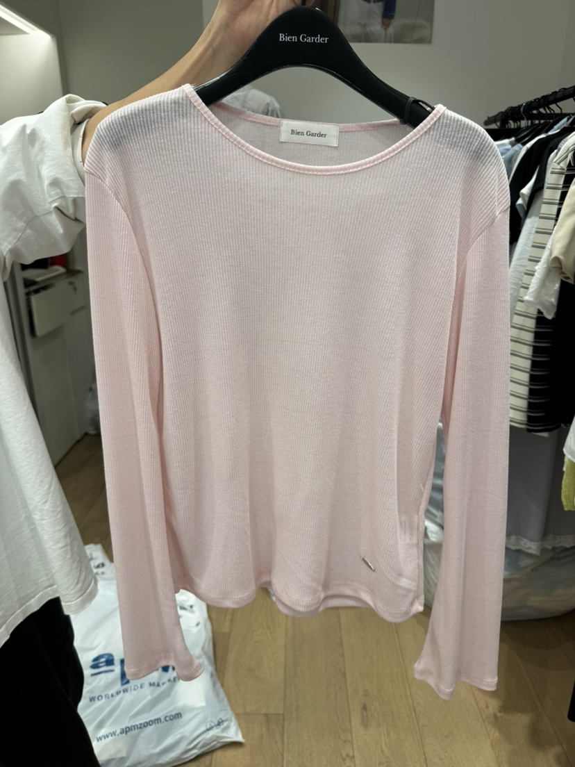 BIEN GARDER韓國直郵實拍女士新款熱賣推薦時尚職業長袖T恤BIEN GARDER長袖T恤圖色2