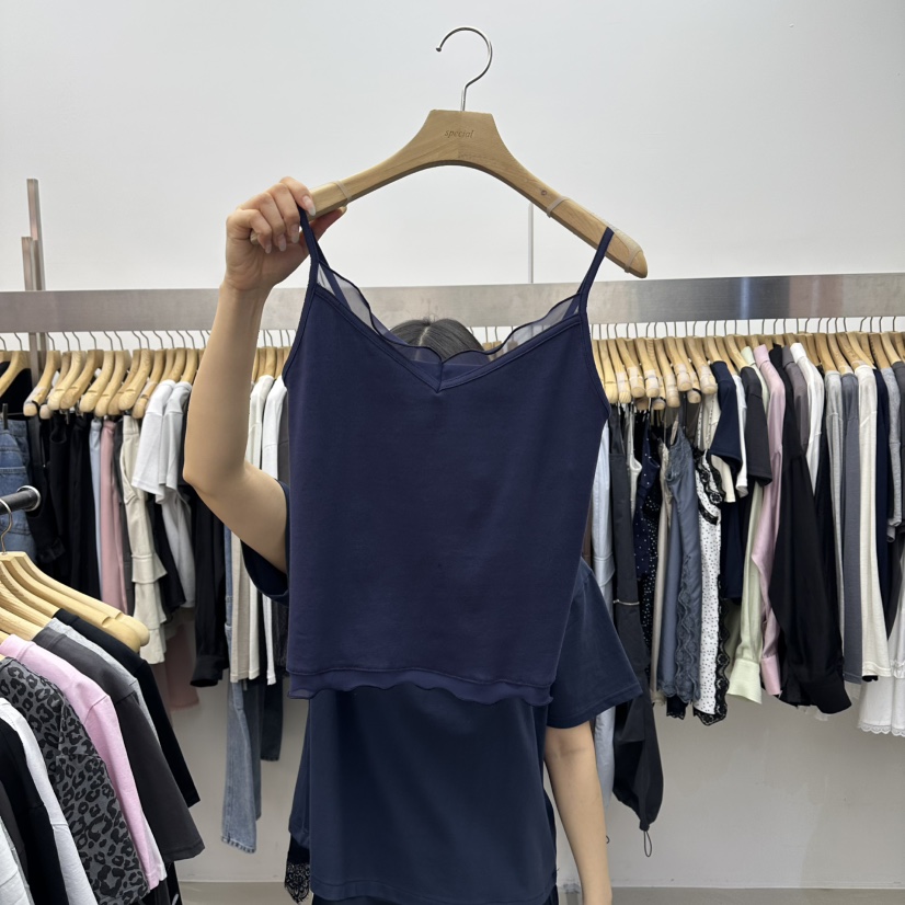 SPECIAL韓國東大門直郵女裝新款職業時尚26春夏推薦吊帶背心SPECIAL吊帶/背心圖色3