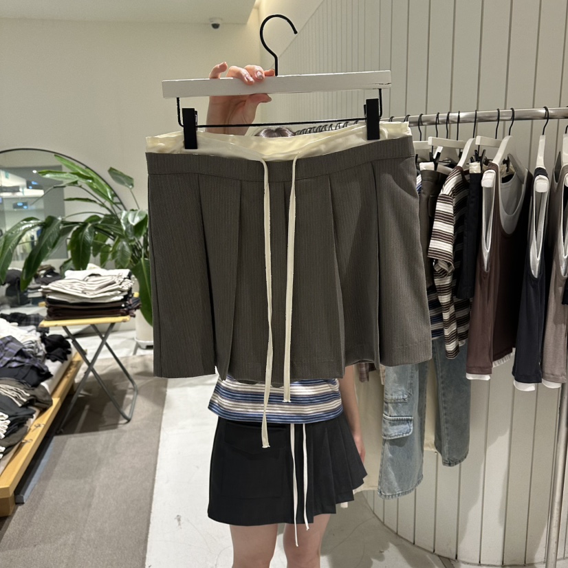 GRADE韓國代購女士新款人氣推薦熱賣職業26春夏休閑時尚短褲GRADE短褲圖色1