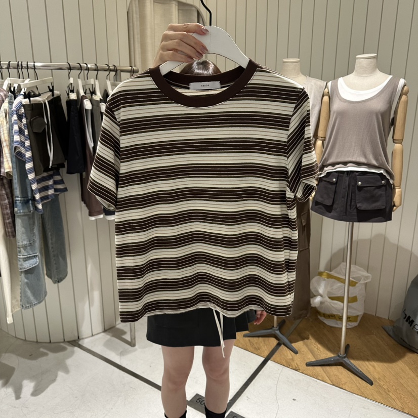 GRADE韓國直郵實拍女裝新款時尚人氣推薦休閑熱賣職業T恤GRADET恤圖色1