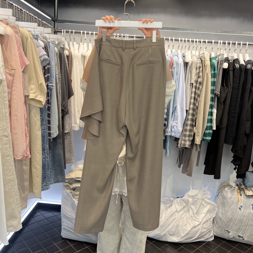 OUS/INCH-L韓國東大門代購女裝新款推薦人氣職業休閑褲OUS/INCH休閑褲