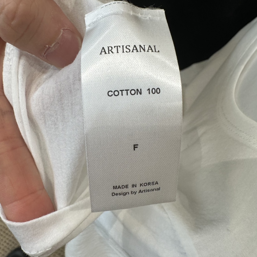 ARTISANAL韓國東大門直郵女裝新款職業休閑時尚長袖T恤透明ARTISANAL長袖T恤