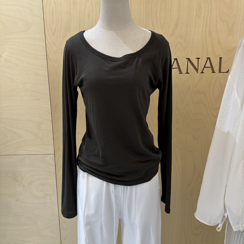 ARTISANAL韓國東大門直郵女裝新款職業休閑時尚長袖T恤透明ARTISANAL長袖T恤圖色3