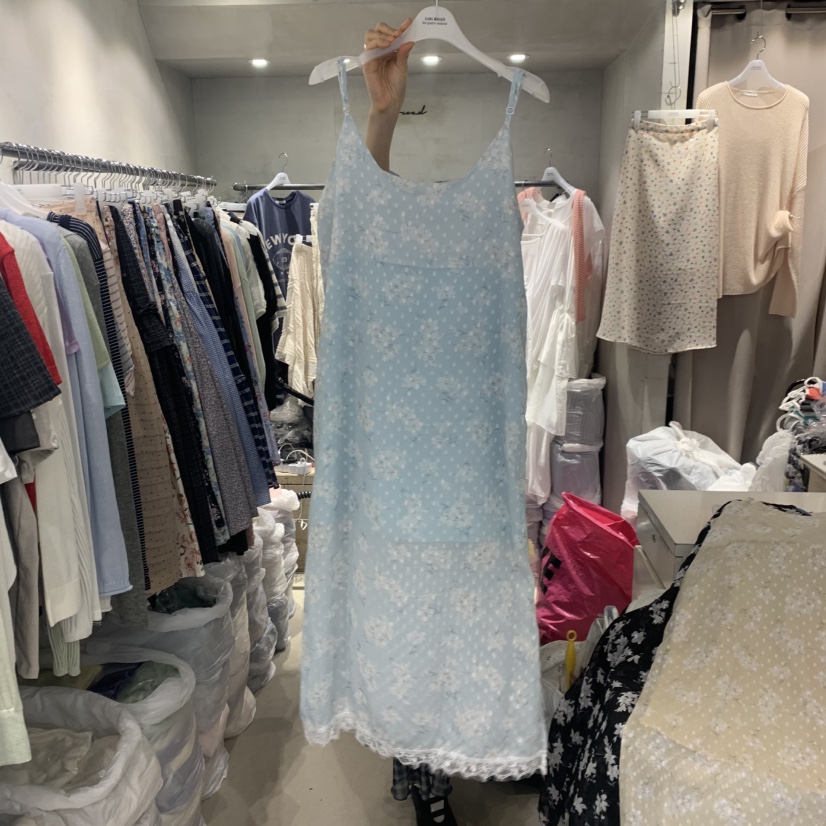 LOGROAD韓國東大門直郵女裝新品休閑26春夏熱賣時尚連衣裙LOG ROAD連衣裙圖色3