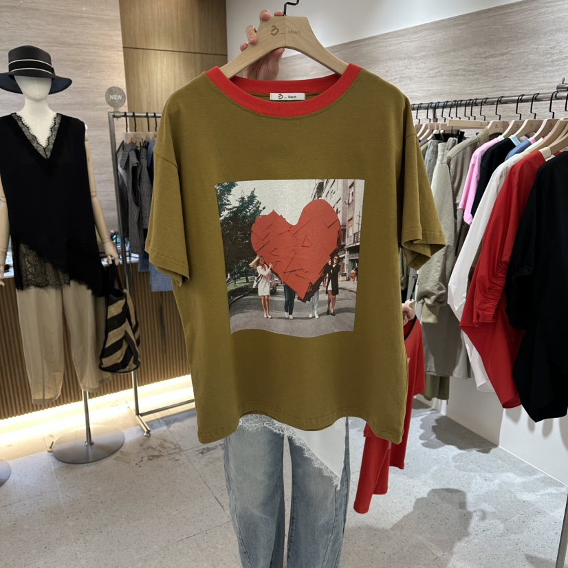 BISHOP/APOINT/3MARCH韓國直郵女裝新品職業時尚26春夏T恤BISHOP/APOINT/3MARCHT恤圖色4