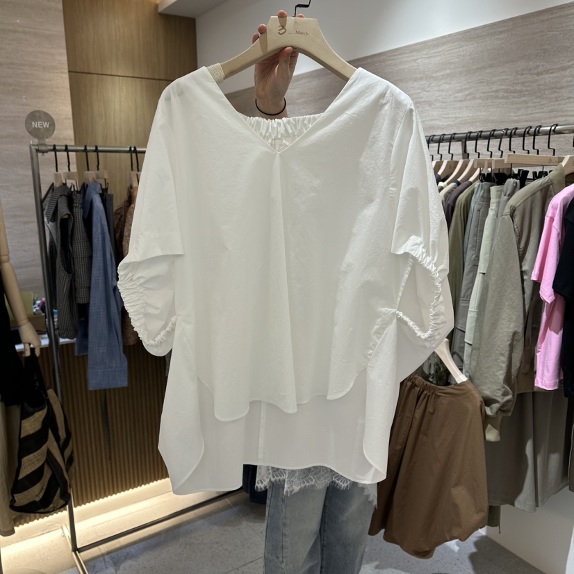 BISHOP/APOINT/3MARCH韓國代購女士新款職業襯衫蕾絲衫BISHOP/APOINT/3MARCH襯衫/蕾絲衫圖色1