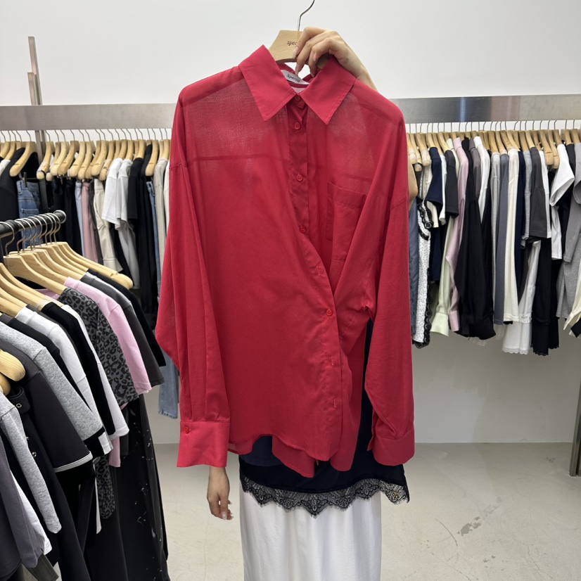 SPECIAL韓國代購女士新款推薦人氣職業休閑熱賣襯衫蕾絲衫SPECIAL襯衫/蕾絲衫圖色5