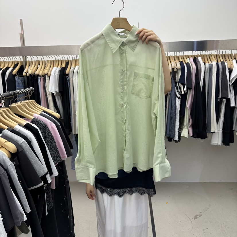 SPECIAL韓國代購女士新款推薦人氣職業休閑熱賣襯衫蕾絲衫SPECIAL襯衫/蕾絲衫圖色7