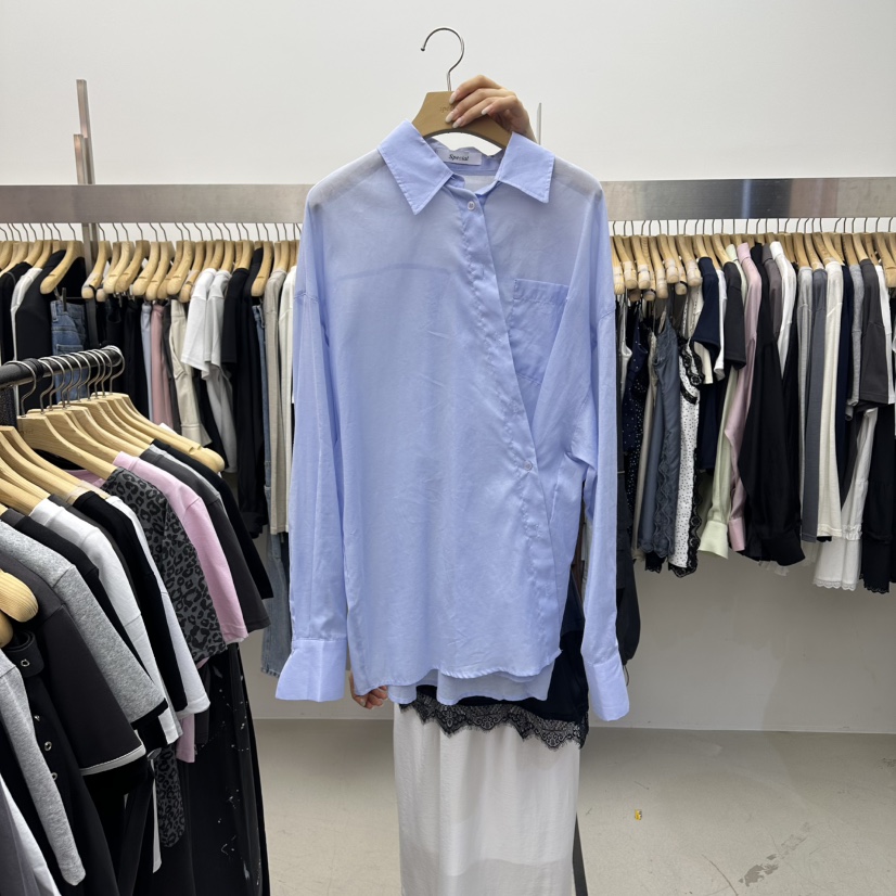 SPECIAL韓國代購女士新款推薦人氣職業休閑熱賣襯衫蕾絲衫SPECIAL襯衫/蕾絲衫圖色8