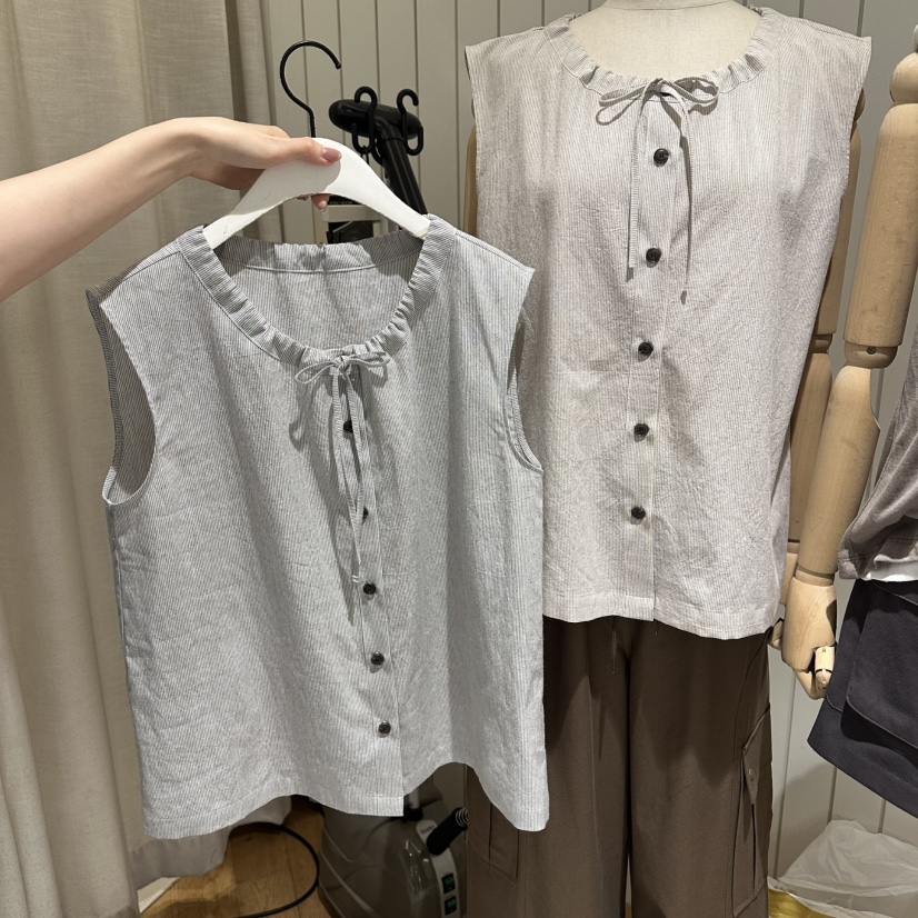 GRADE韓國直郵女裝新款時尚推薦熱賣26春夏休閑職業人氣馬甲GRADE馬甲