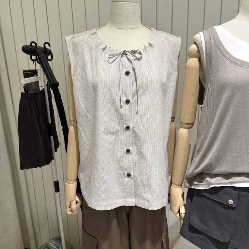 GRADE韓國直郵女裝新款時尚推薦熱賣26春夏休閑職業人氣馬甲GRADE馬甲圖色1