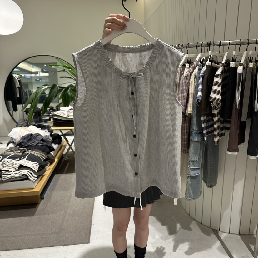 GRADE韓國直郵女裝新款時尚推薦熱賣26春夏休閑職業人氣馬甲GRADE馬甲圖色2