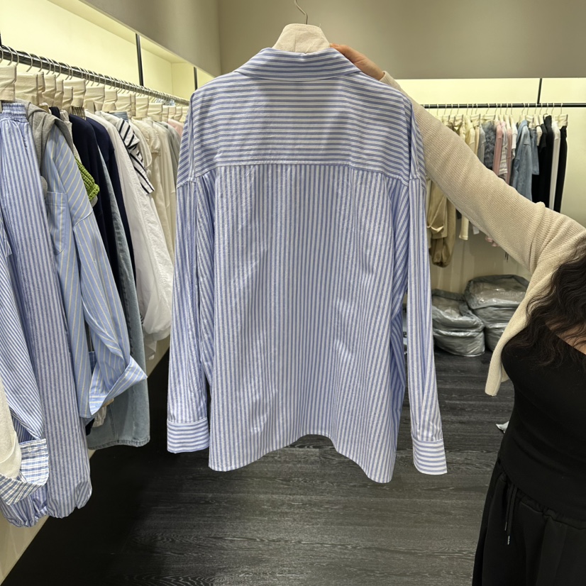 TOMGIRL韓國東大門直郵女裝新款推薦休閑人氣26春夏襯衫蕾絲衫TOMGIRL襯衫/蕾絲衫