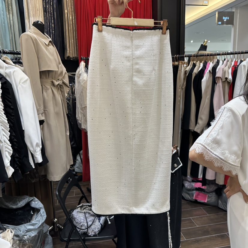 HERISH韓國直郵女士新品人氣職業推薦時尚休閑26春夏長裙Herish長裙