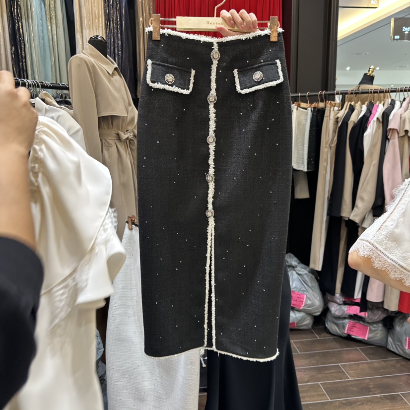 HERISH韓國直郵女士新品人氣職業推薦時尚休閑26春夏長裙Herish長裙圖色2