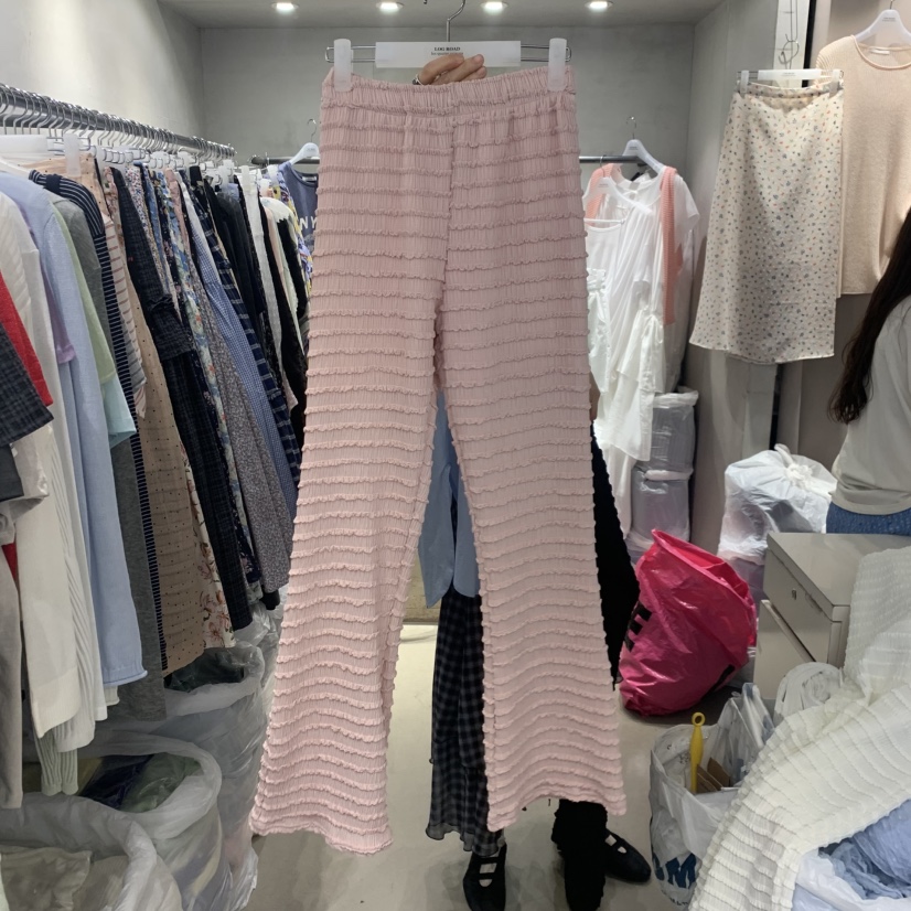 LOGROAD韓國直郵女士新款人氣熱賣職業休閑26春夏推薦休閑褲LOG ROAD休閑褲圖色2