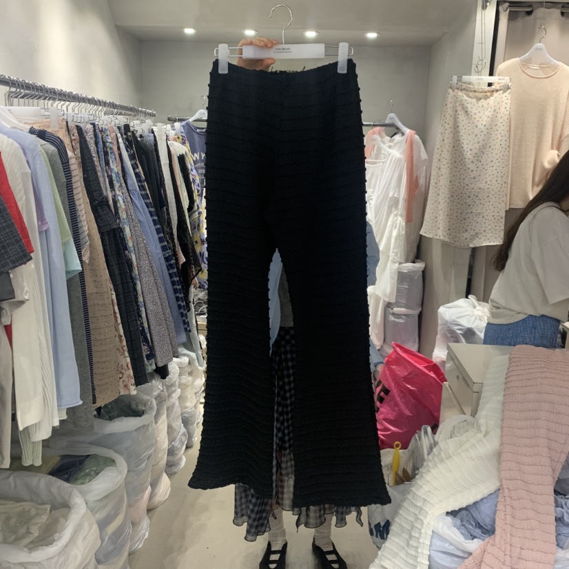 LOGROAD韓國直郵女士新款人氣熱賣職業休閑26春夏推薦休閑褲LOG ROAD休閑褲圖色3