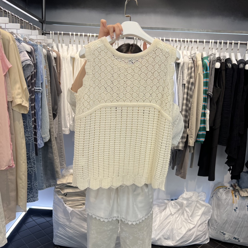 OUS/INCH-L韓國東大門代購女裝新品職業熱賣人氣吊帶背心OUS/INCH吊帶/背心