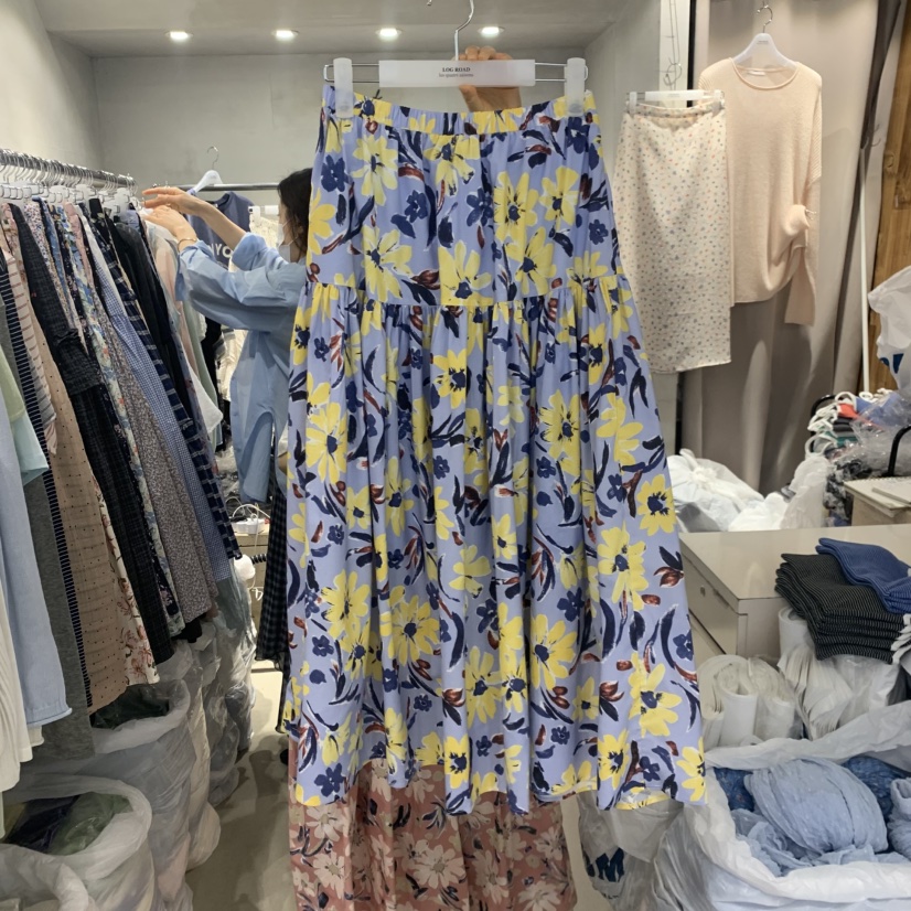 LOGROAD韓國代購女裝新品時尚推薦人氣休閑熱賣職業26春夏長裙LOG ROAD長裙圖色2