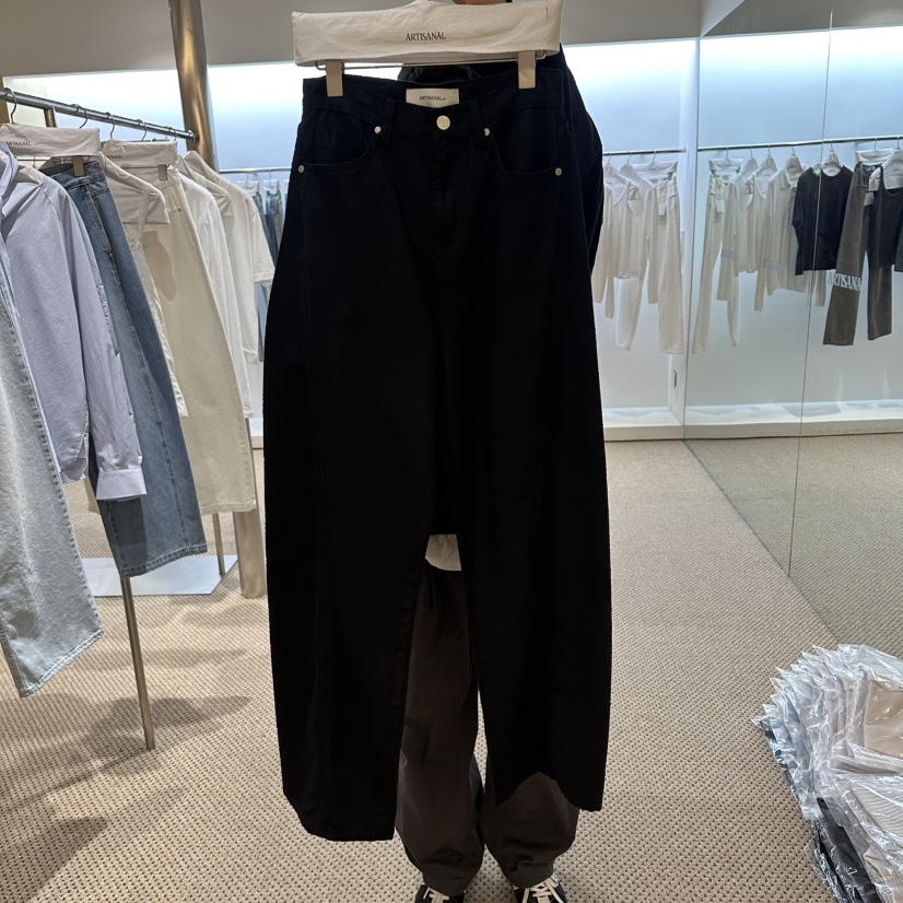 ARTISANAL韓國東大門直郵女裝新款熱賣推薦26春夏休閑褲天絲ARTISANAL休閑褲圖色1
