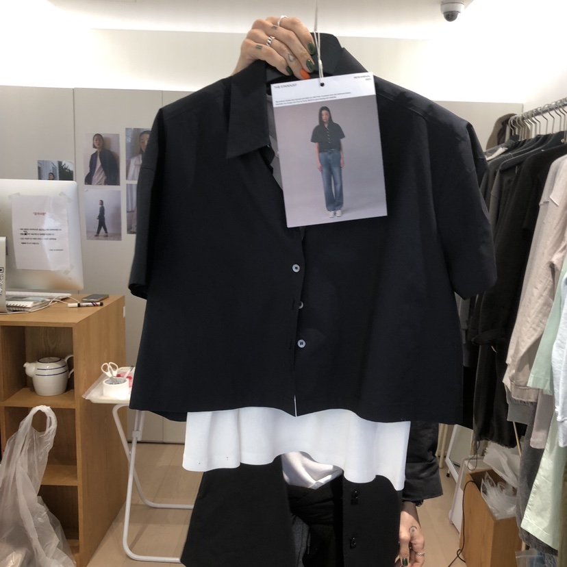 THE STARDUST韓國代購女士新款休閑職業26春夏襯衫蕾絲衫THE STARDUST襯衫/蕾絲衫圖色2