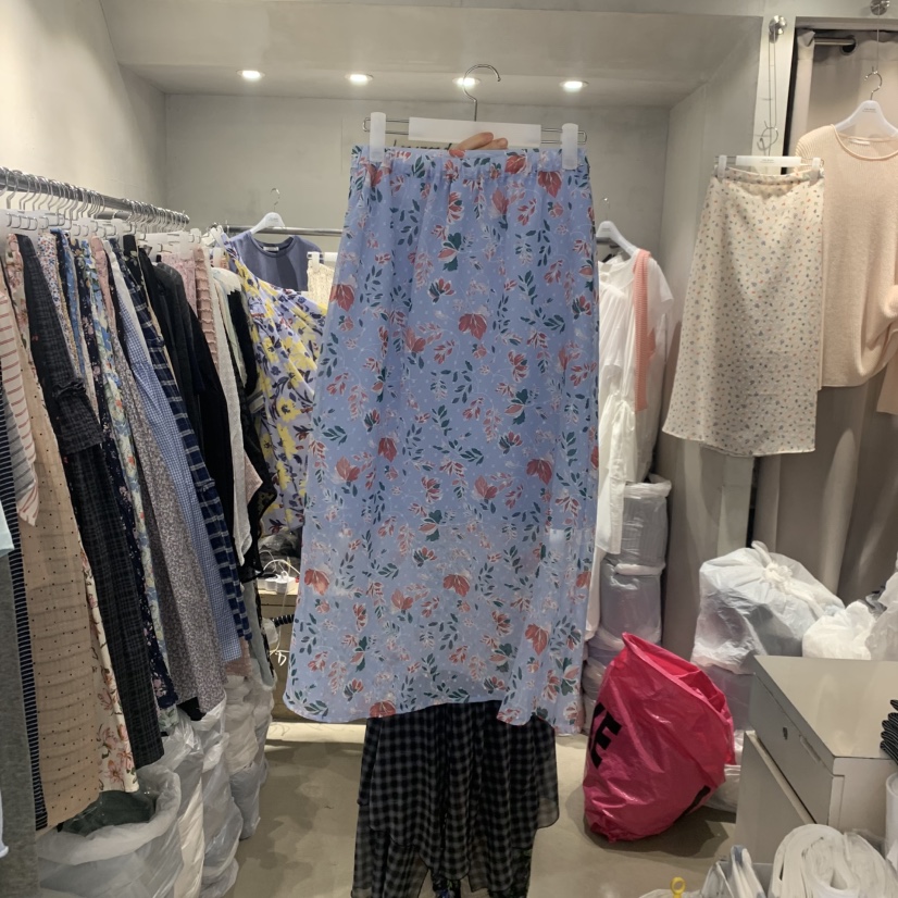 LOGROAD韓國直郵實拍女士新品熱賣時尚休閑推薦人氣職業長裙LOG ROAD長裙