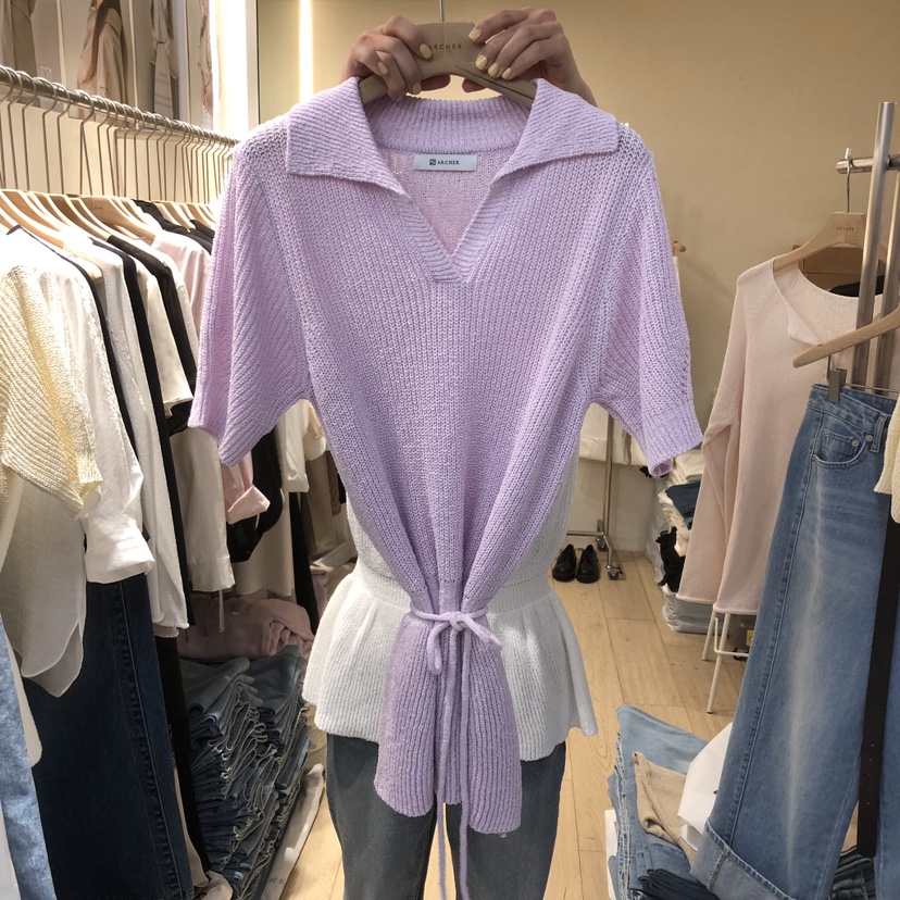 ARCHER韓國東大門代購女士新款26春夏推薦職業休閑針織衫ARCHER針織衫