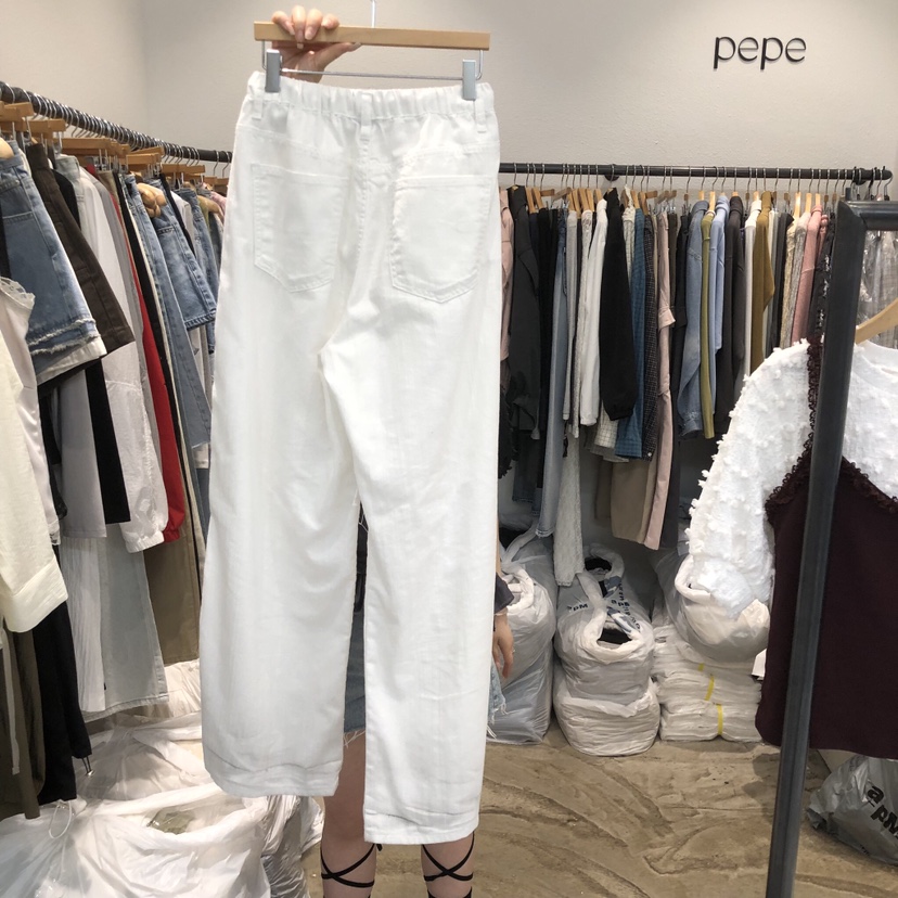 ALMOND PEPE韓國直郵女裝新款休閑熱賣推薦時尚人氣休閑褲ALMOND PEPE休閑褲