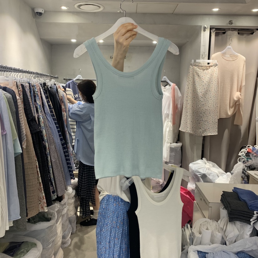 LOGROAD韓國直郵女裝新品推薦休閑職業26春夏熱賣吊帶背心LOG ROAD吊帶/背心