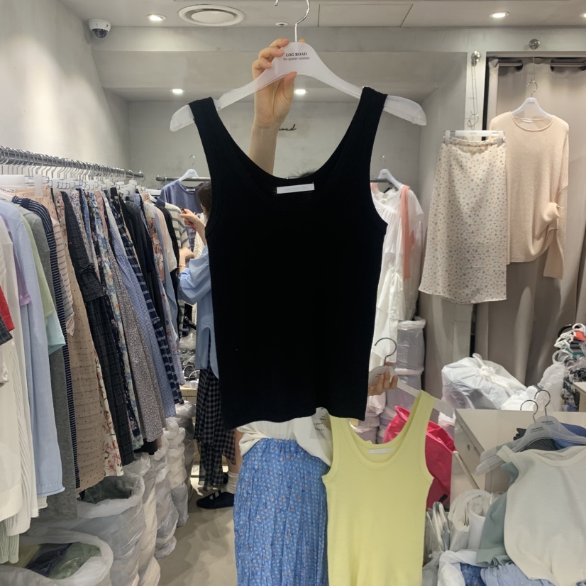 LOGROAD韓國直郵女裝新品推薦休閑職業26春夏熱賣吊帶背心LOG ROAD吊帶/背心圖色3