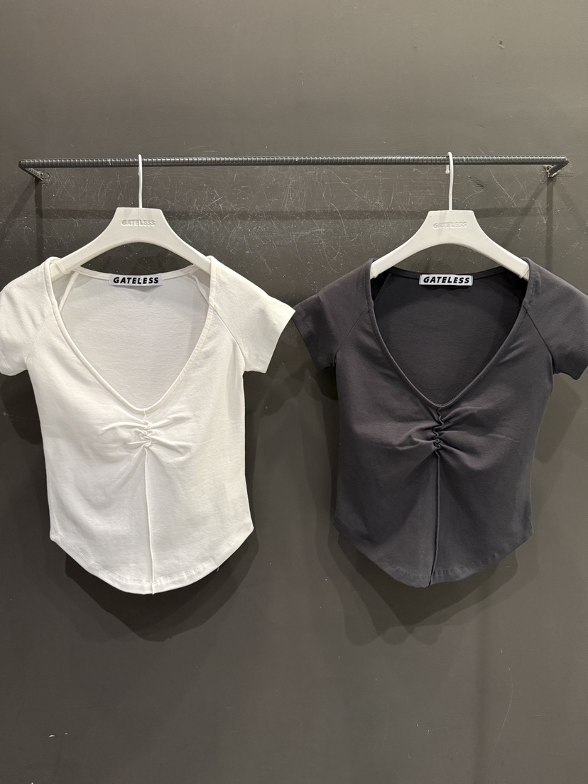GATELESS韓國直郵女士新款休閑職業人氣時尚26春夏推薦T恤GATELESST恤